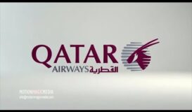 Qatar Airways Logo Animation Video (Motion Magic Media)
